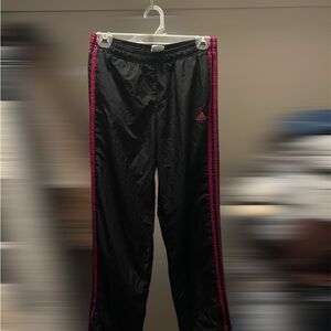 Girls Adidas Black Athletic Pants